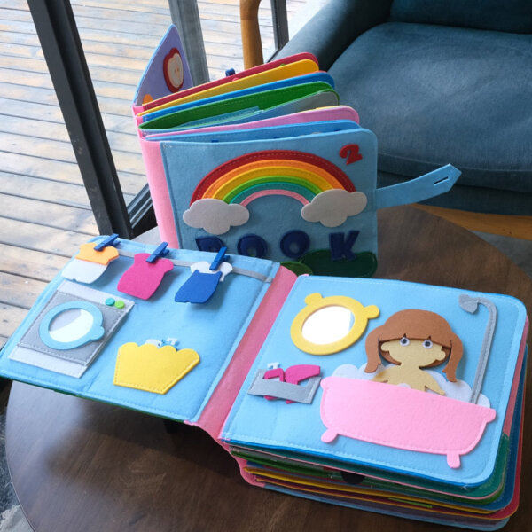 Adventure Book™ - Washable Montessori 3D Busy Board