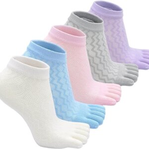 MoonKids™ - Barefoot Five Toe Socks 4-Pack - MoonElle