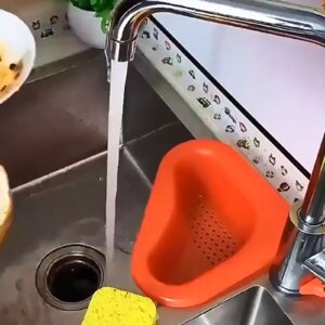 Sink Strainer Fruit Vegetable Drain Basket - PureCraft